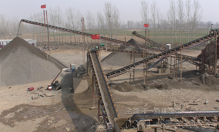 玄武巖生產(chǎn)線